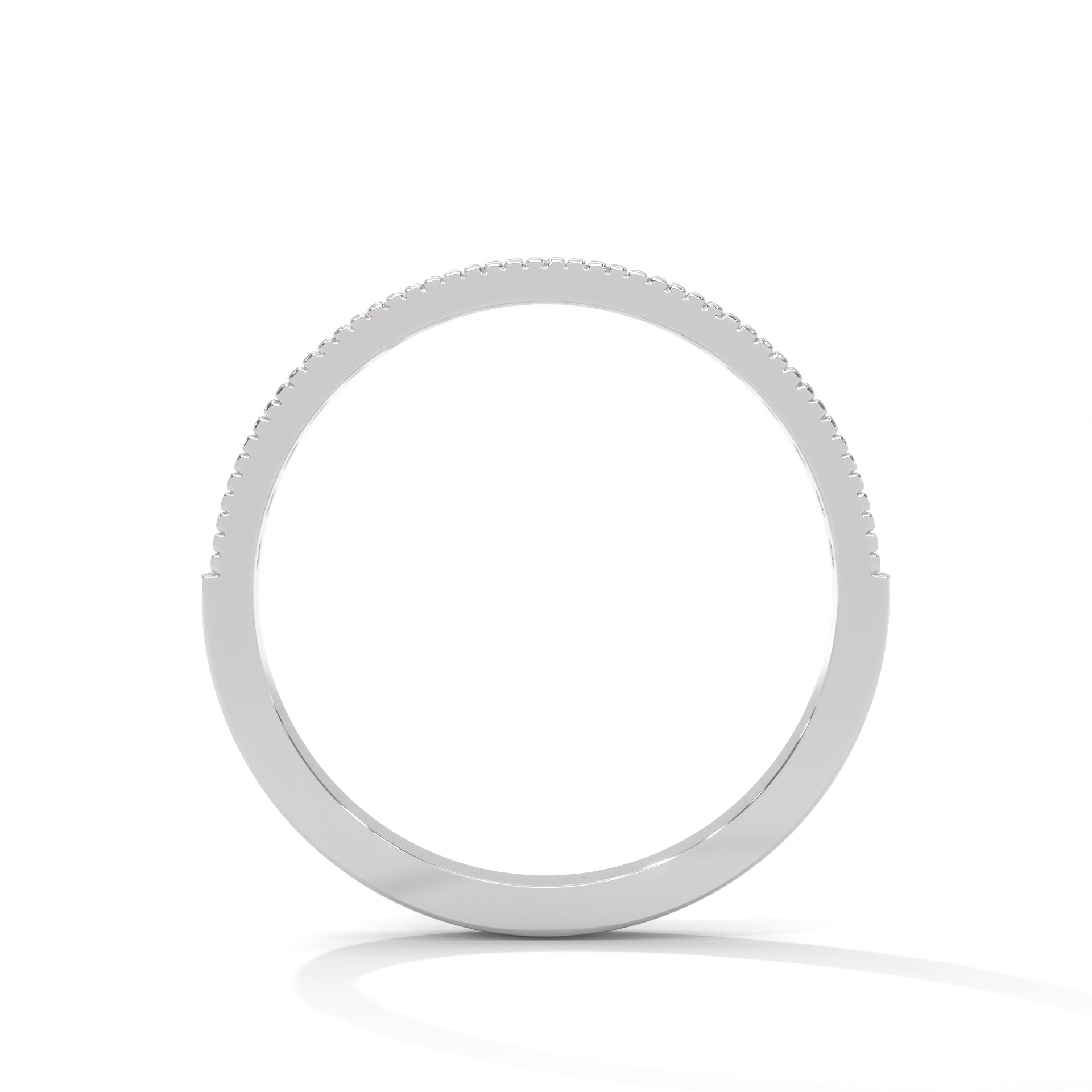 The Radiant Channel 0.31 CTW Round-Cut Diamond Ladies' Ring | 14K/18K Gold