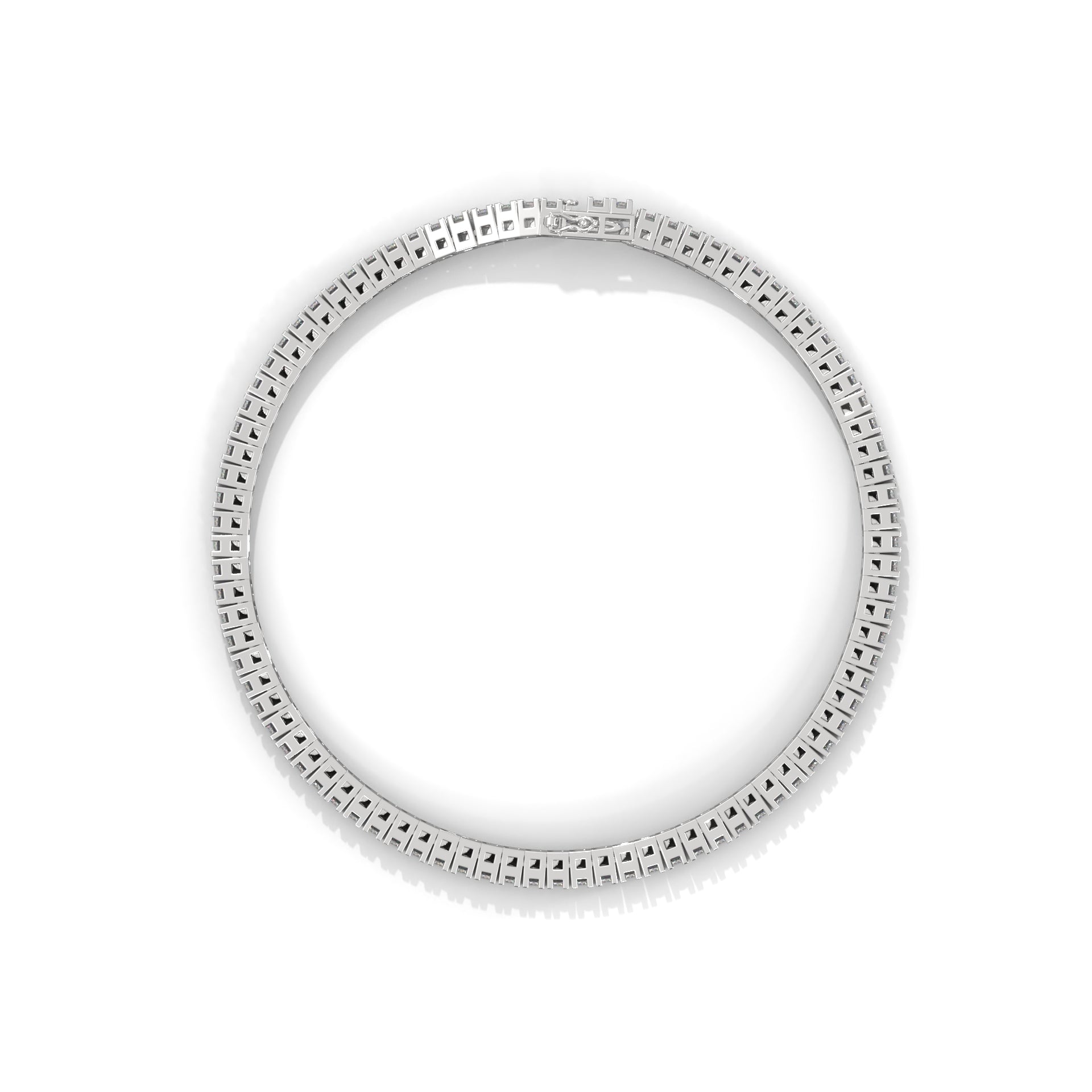 Lumière Classic Round-Cut Lab-Grown Diamond Tennis Bracelet | 2.18 CTW