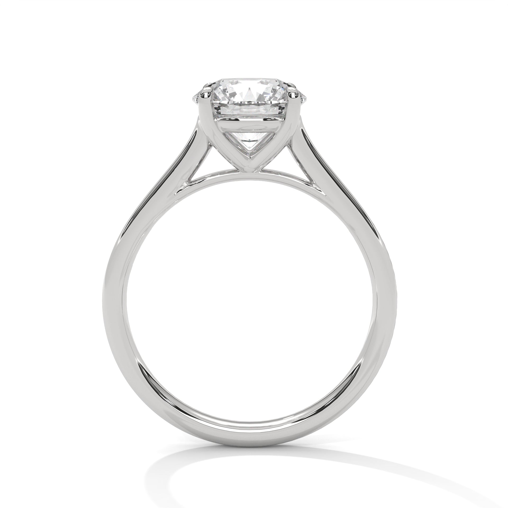 Astra 2.00 CT Round-Cut Diamond Solitaire Ring | 14K & 18K Gold