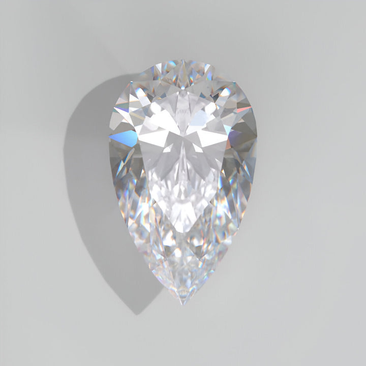 5.04ct E-VVS2 IGI Certified Pear Shape