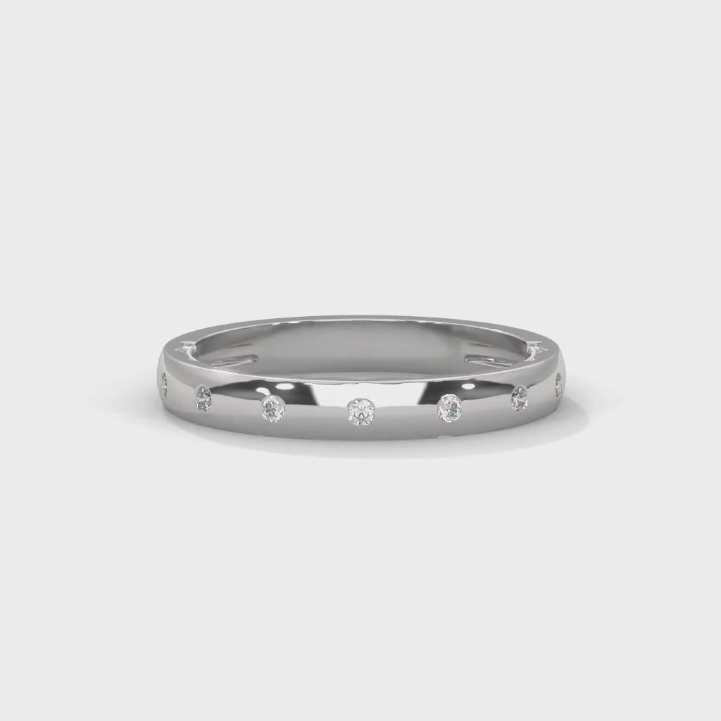 The Subtle Spark 0.10 CTW Round-Cut Diamond Ladies' Ring | 14K/18K Gold