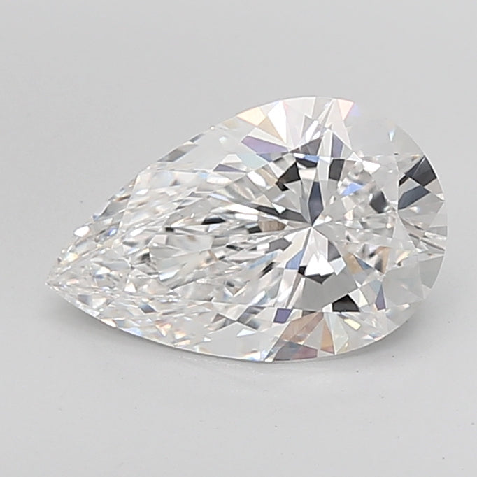 4.08ct D-VS1 IGI Certified Pear Shape