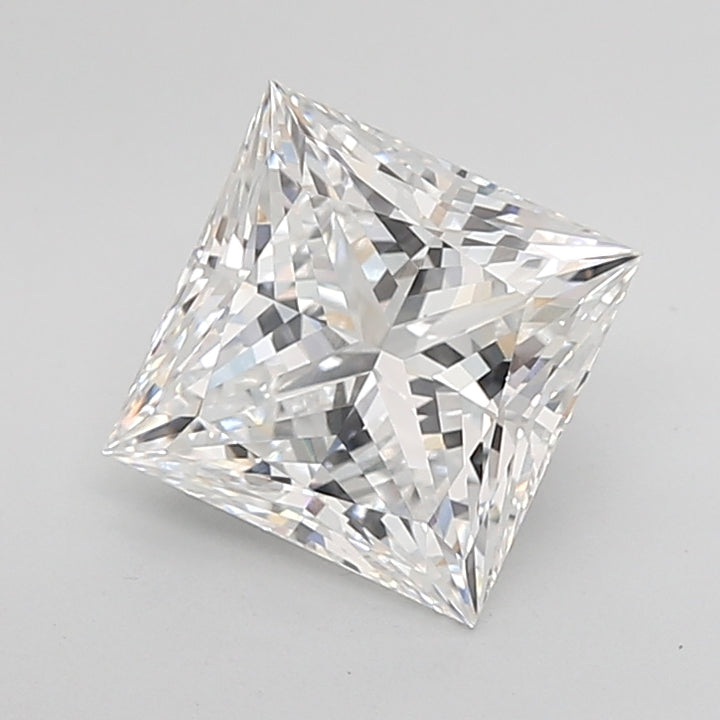 3.04ct E-VS1 IGI Certified Princess Cut