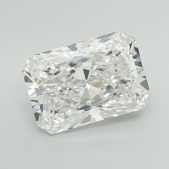 4.05ct F-VVS2 IGI Certified Radiant Cut