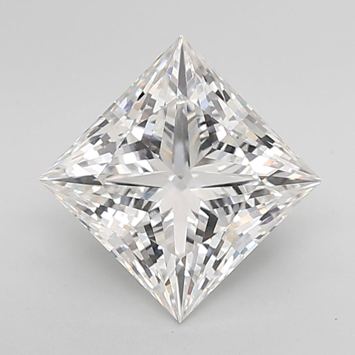 3.08ct F-VVS2 IGI Certified Princess Cut