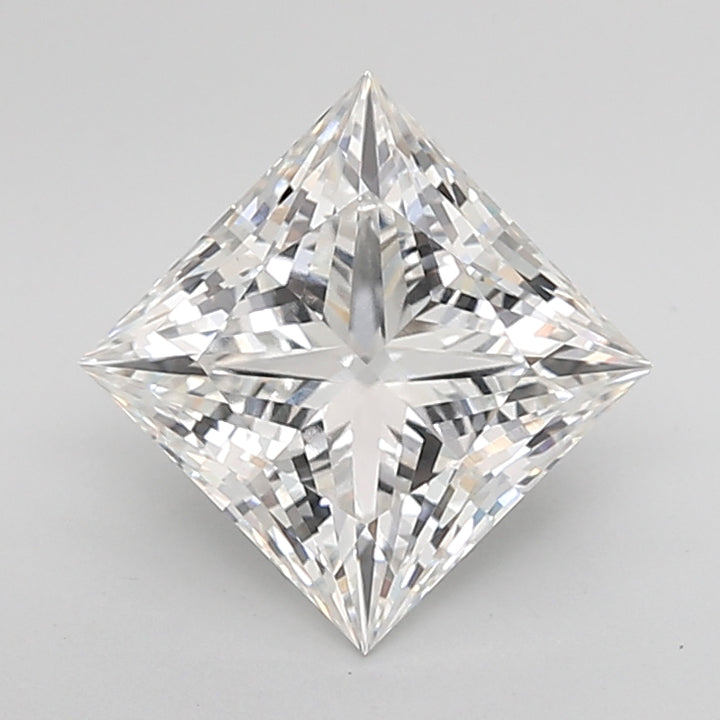 3.08ct F-VVS2 IGI Certified Princess Cut