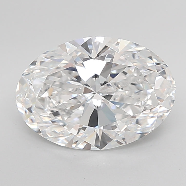 5.02ct E-VVS2 IGI Certified Oval Shape