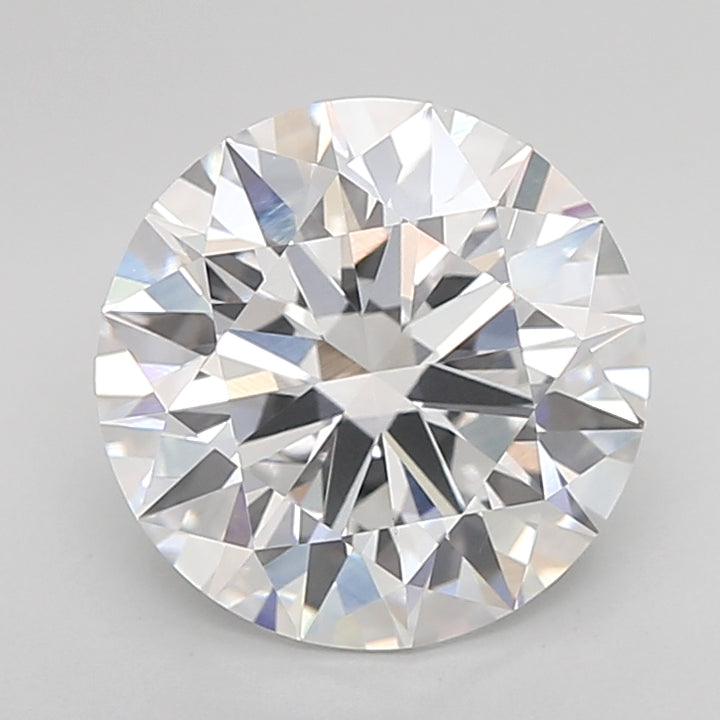 3.04ct D-VVS2 IGI Certified Round Shape