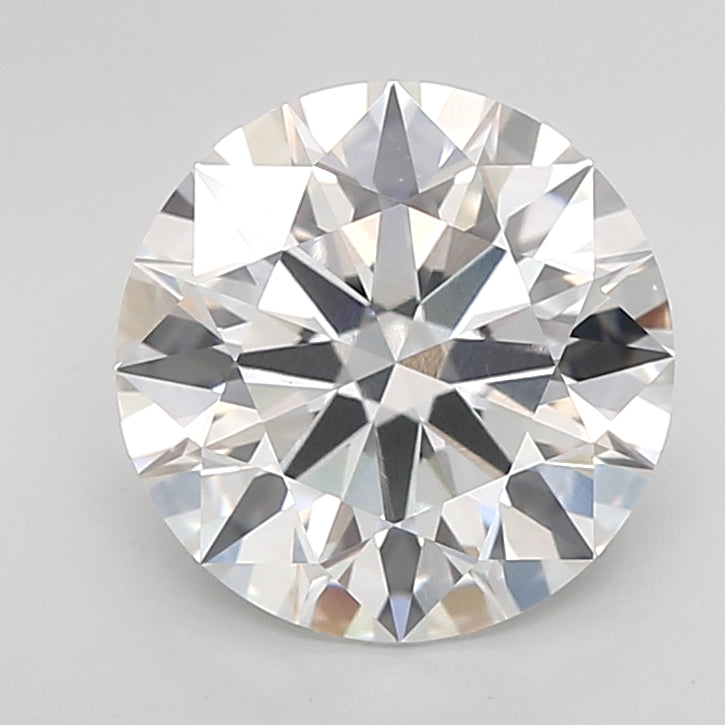 3.04ct F-VVS2 IGI Certified Round Shape