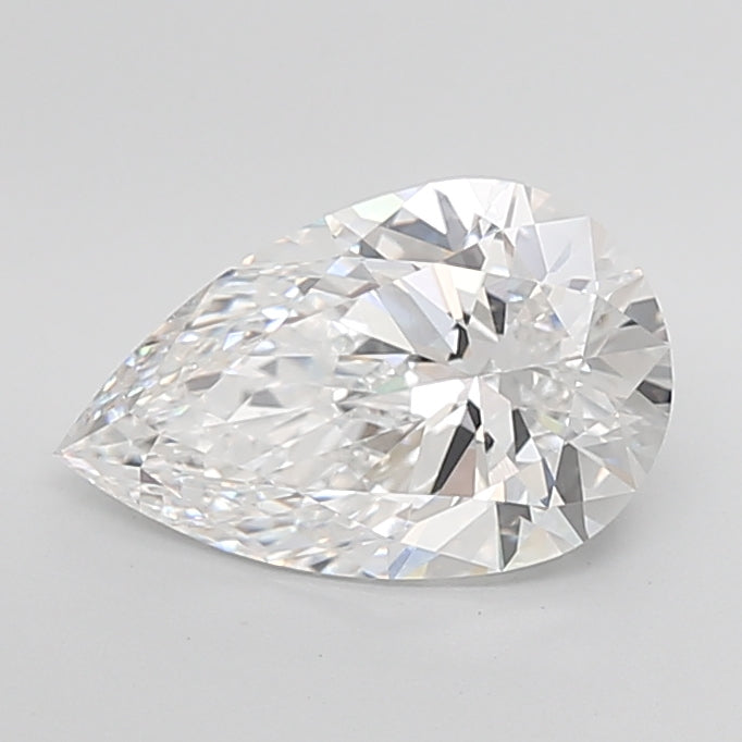 4.03ct D-VVS2 IGI Certified Pear Shape