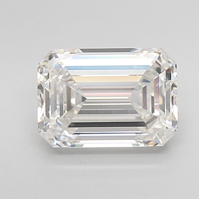 3.09ct F-VVS2 IGI Certified Emerald Cut