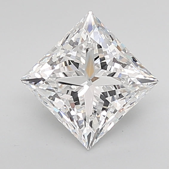2.74ct E-VVS2 IGI Certified Princess Cut
