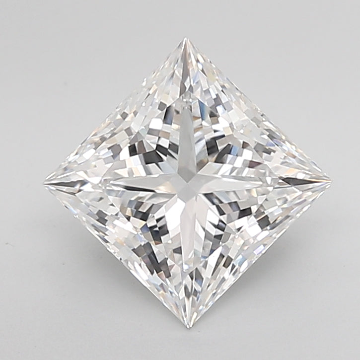 3.03ct E-VVS2 IGI Certified Princess Cut