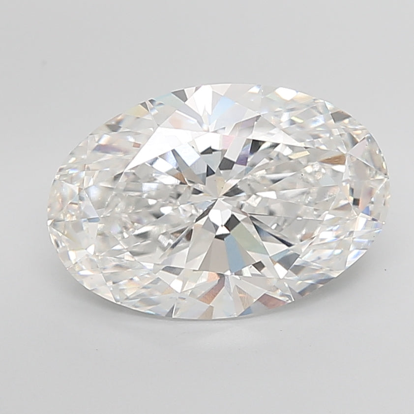 9.07ct F-VS1 IGI Certified Oval Shape