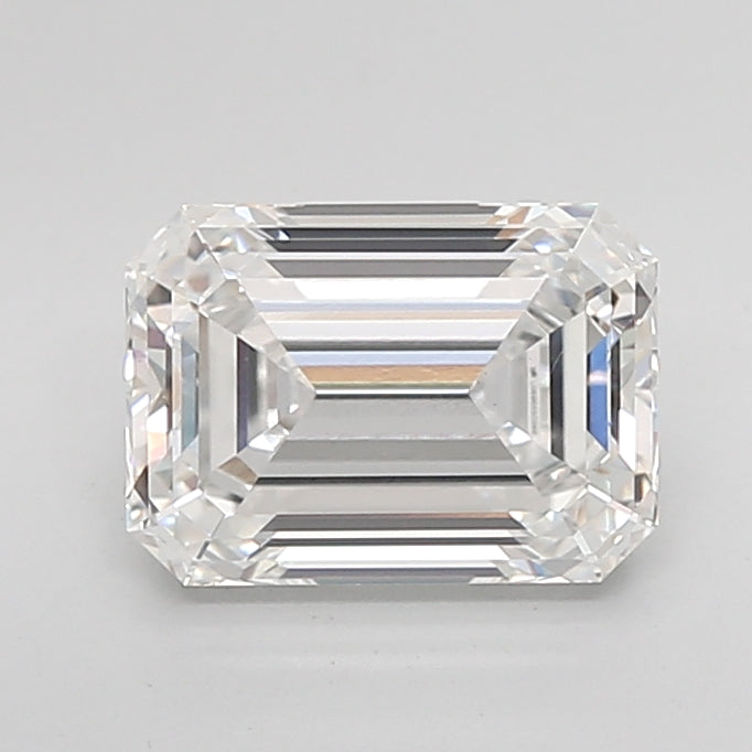 3.08ct E-VVS2 IGI Certified Emerald Cut