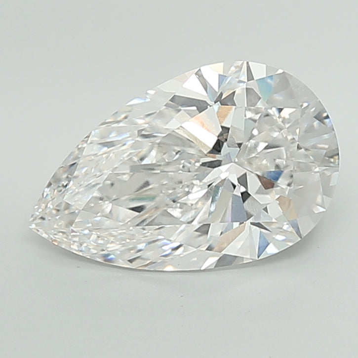 5.62ct E-VVS2 IGI Certified Pear Shape