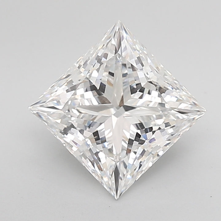 3.04ct E-VVS2 IGI Certified Princess Cut