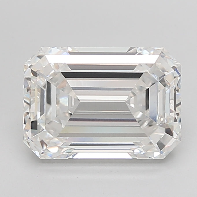 5.55ct F-VVS2 IGI Certified Emerald Cut