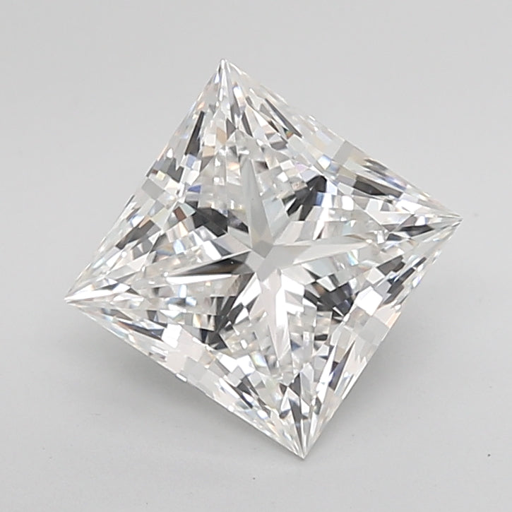 3.02ct E-VVS2 IGI Certified Princess Cut