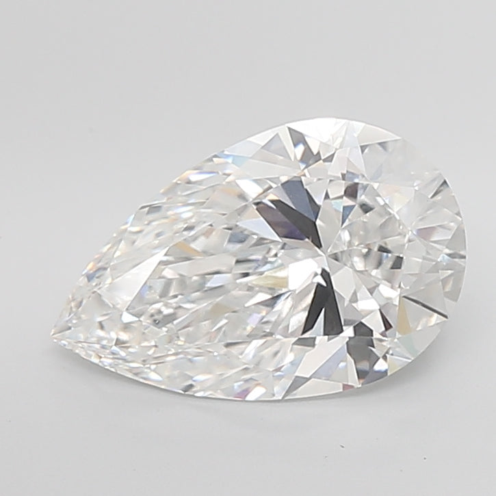 5.02ct E-VVS2 IGI Certified Pear Shape