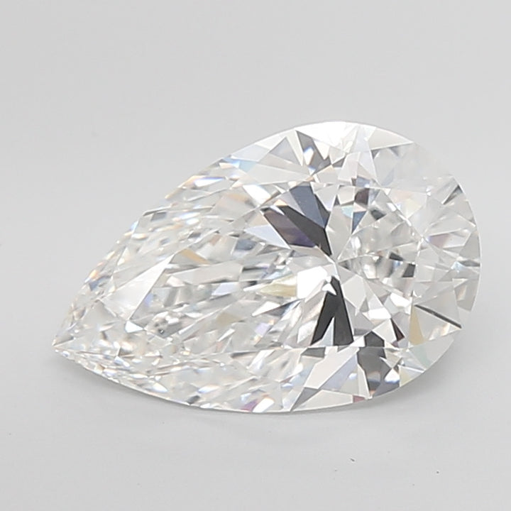 5.02ct E-VVS2 IGI Certified Pear Shape