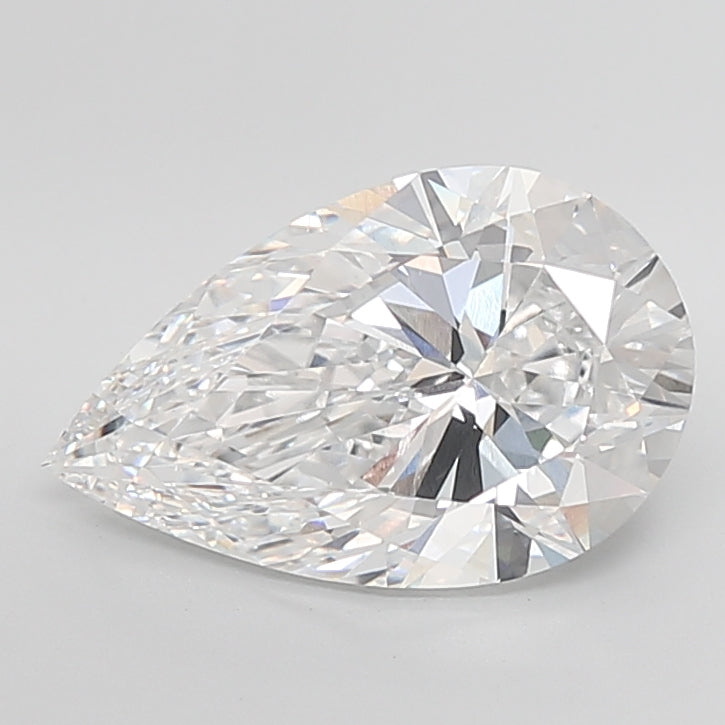 6.05ct D-VS1 IGI Certified Pear Shape