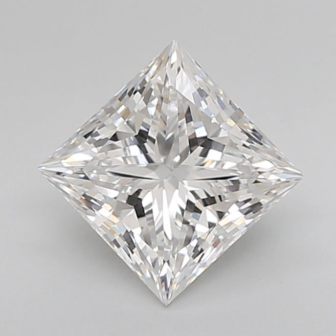 2.08ct D-VS1 IGI Certified Princess Cut