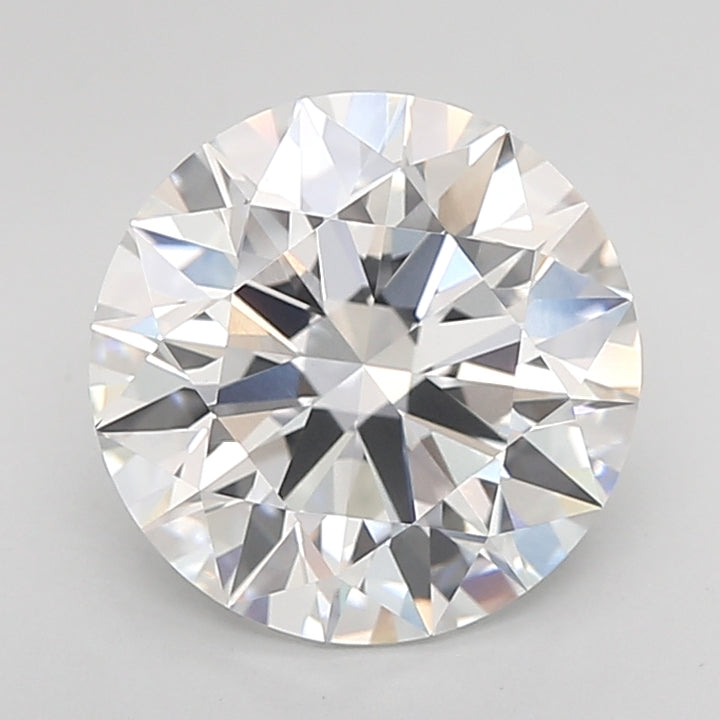 3.04ct D-VVS2 IGI Certified Round Shape