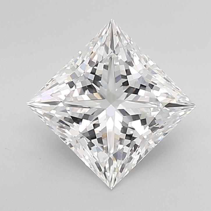 3.08ct E-VVS2 IGI Certified Princess Cut
