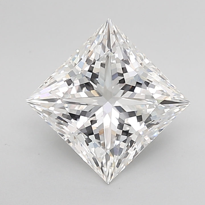 3.08ct E-VVS2 IGI Certified Princess Cut