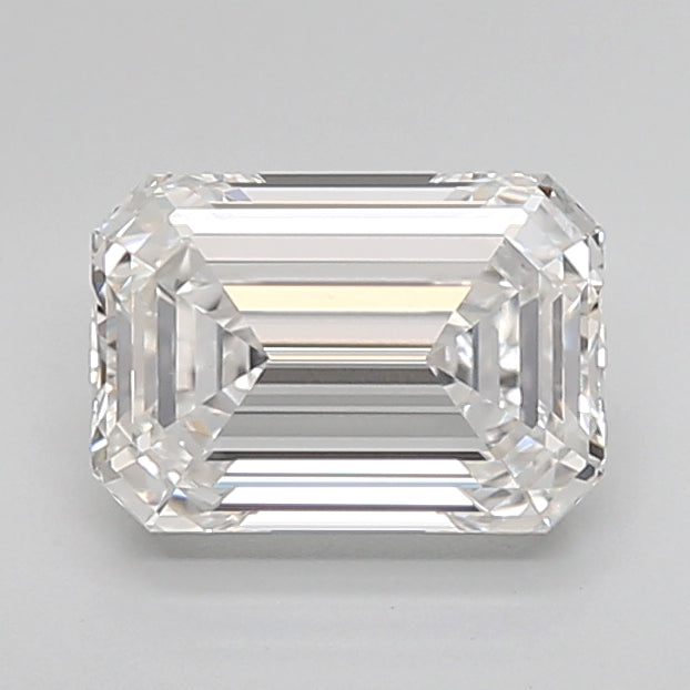 2.08ct F-VVS2 IGI Certified Emerald Cut