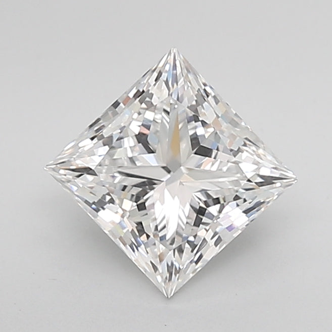 2.03ct D-VVS2 IGI Certified Princess Cut