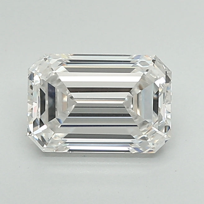 1.55ct F-VVS2 IGI Certified Emerald Cut