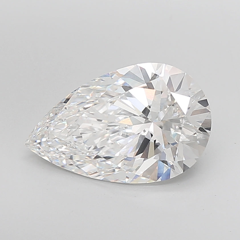 6.06ct E-VVS2 IGI Certified Pear Shape