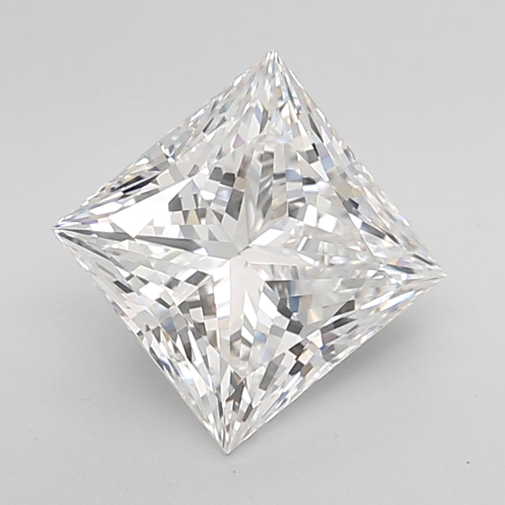 3.04ct E-VVS2 IGI Certified Princess Cut