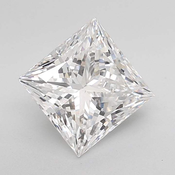 3.04ct E-VVS2 IGI Certified Princess Cut