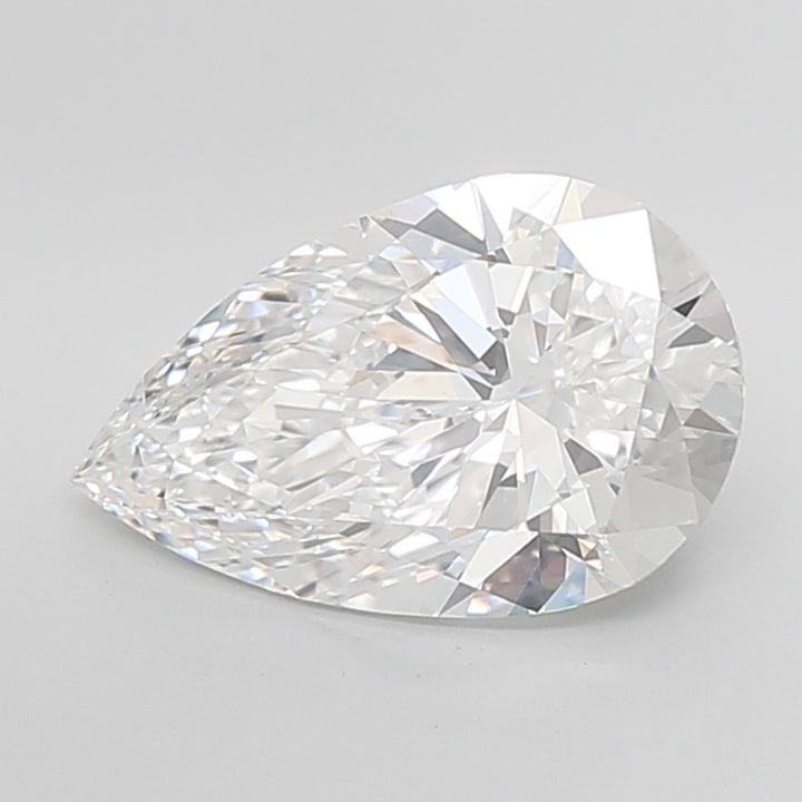 5.04ct E-VVS2 IGI Certified Pear Shape