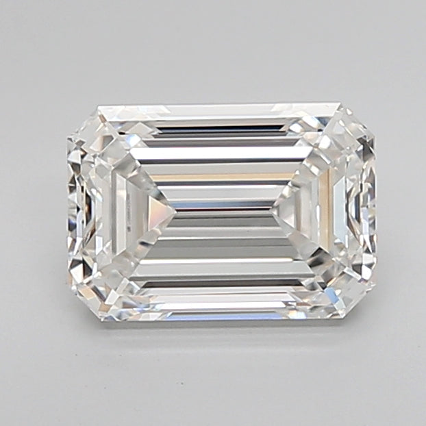 3.06ct F-VVS2 IGI Certified Emerald Cut