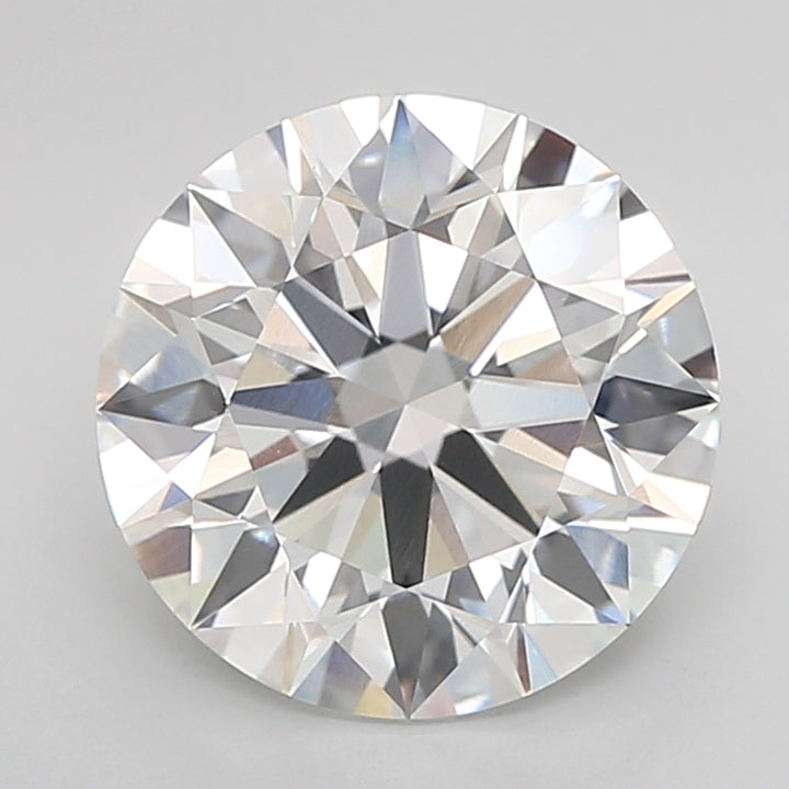3.74ct F-VVS2 IGI Certified Round Shape