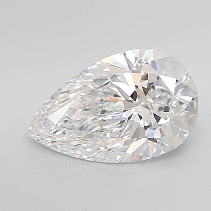 3.03ct D-VVS2 IGI Certified Pear Shape