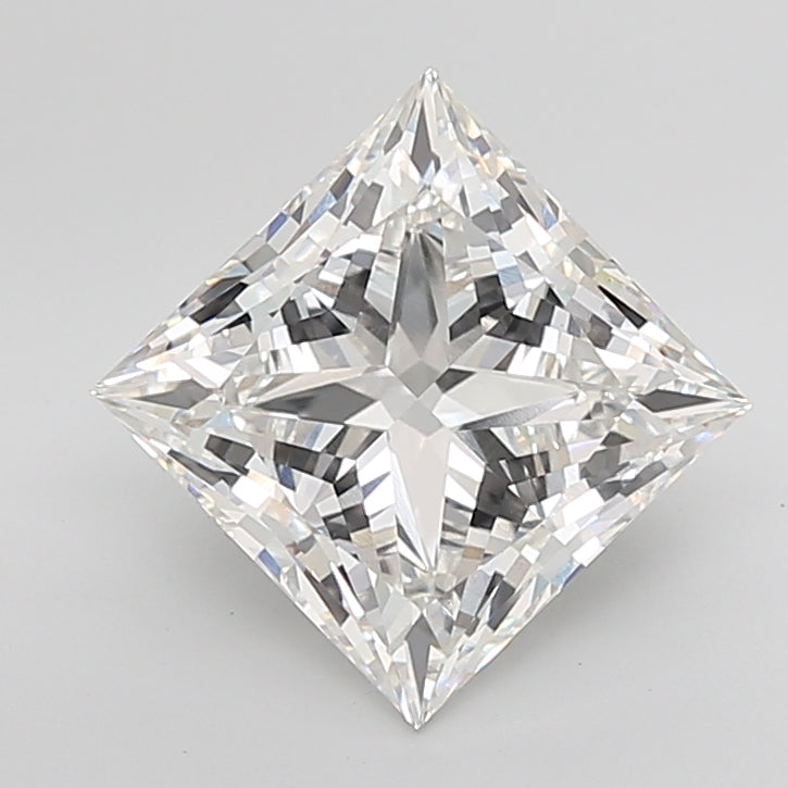 7.09ct F-VVS2 IGI Certified Princess Cut