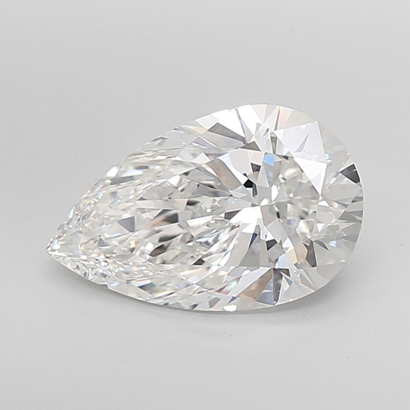 6.06ct E-VVS2 IGI Certified Pear Shape