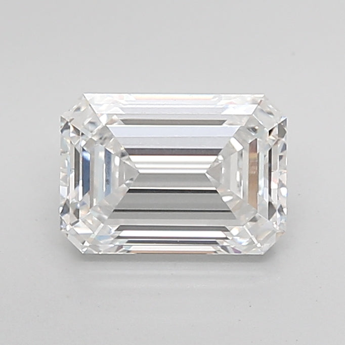 2.6ct D-VVS2 IGI Certified Emerald Cut