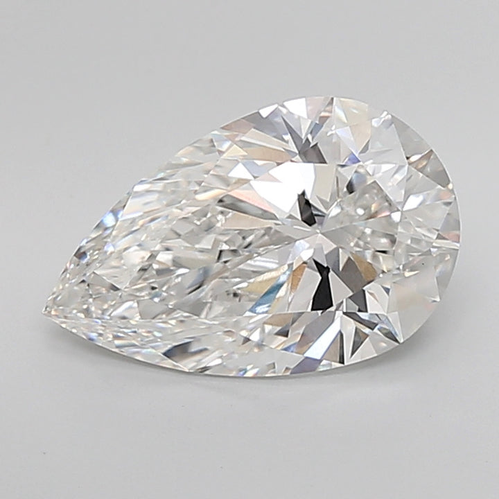 4.06ct E-VVS2 IGI Certified Pear Shape
