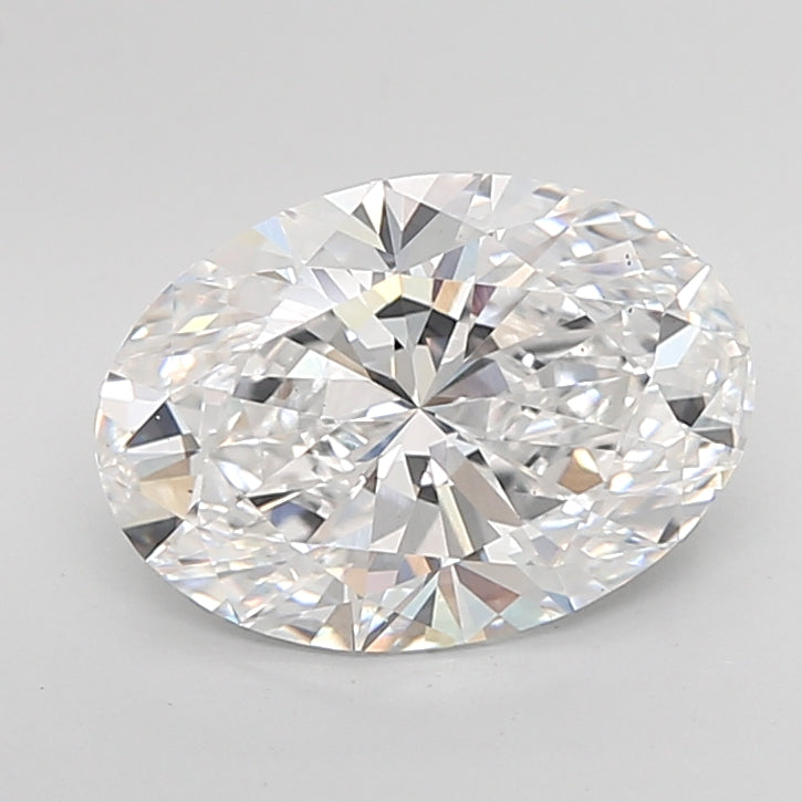 3.58ct D-VS2 IGI Certified Oval Shape