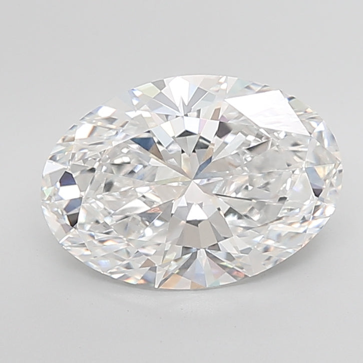 6.01ct E-VVS2 IGI Certified Oval Shape