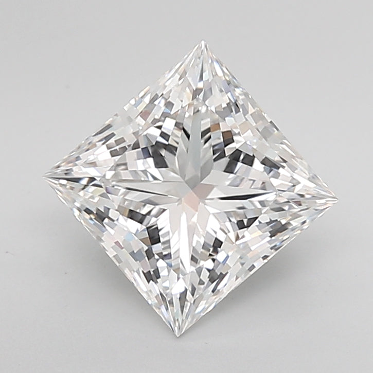 3.02ct E-VVS2 IGI Certified Princess Cut