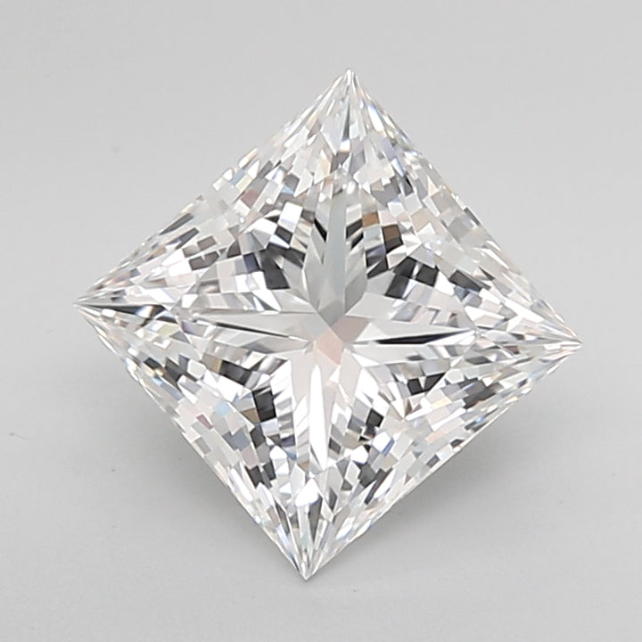 3.02ct E-VVS2 IGI Certified Princess Cut