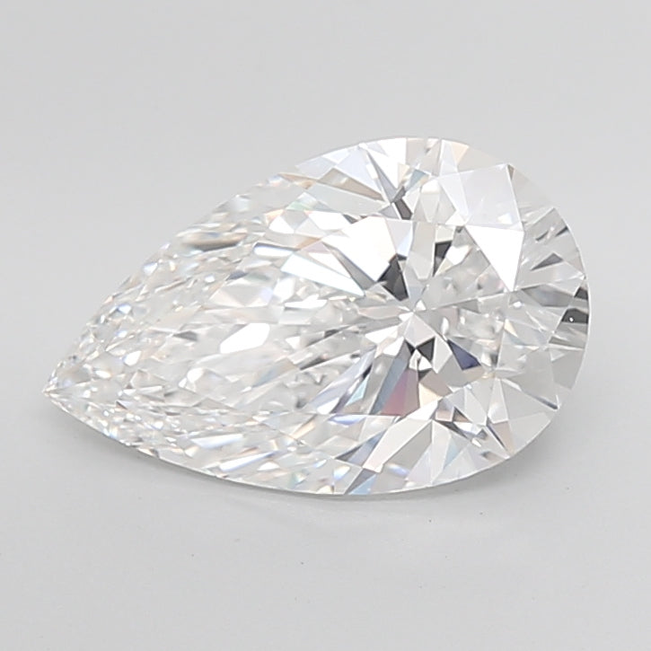 5.03ct D-VVS2 IGI Certified Pear Shape
