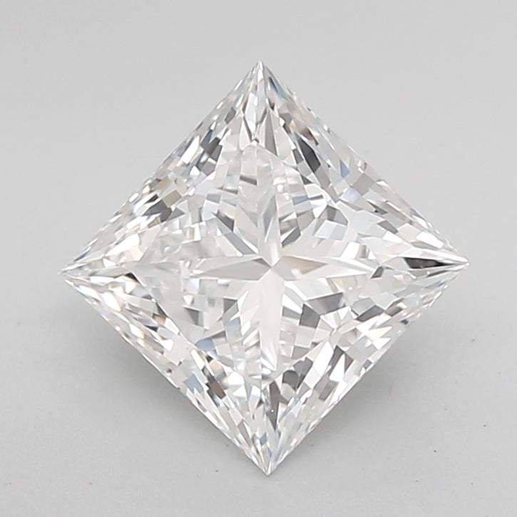 2.04ct D-VVS2 IGI Certified Princess Cut